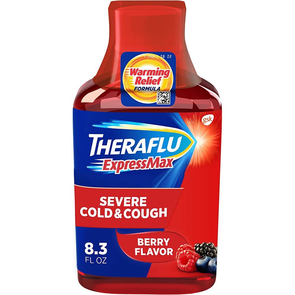 Theraflu ExpressMax Cold & Flu, líquido 8.3 oz