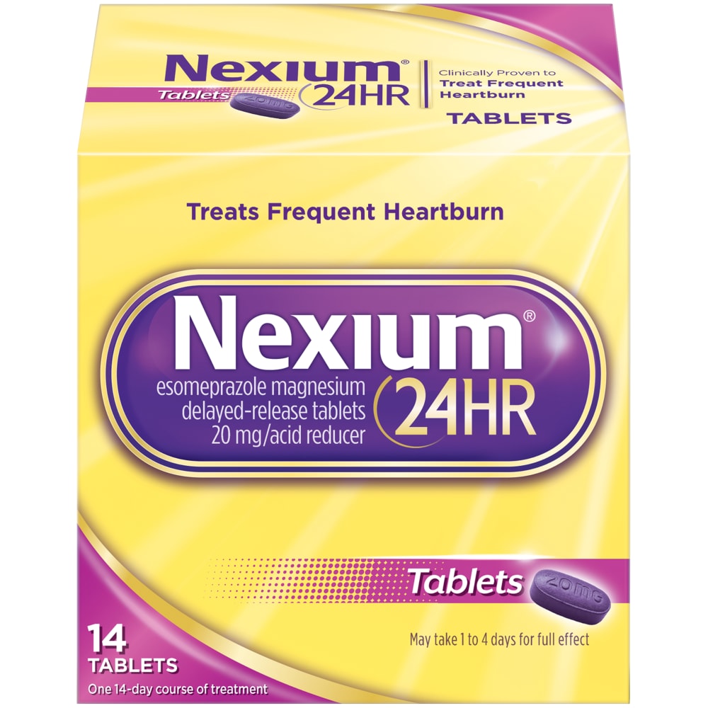 Nexium 24HR, 14 tabletas