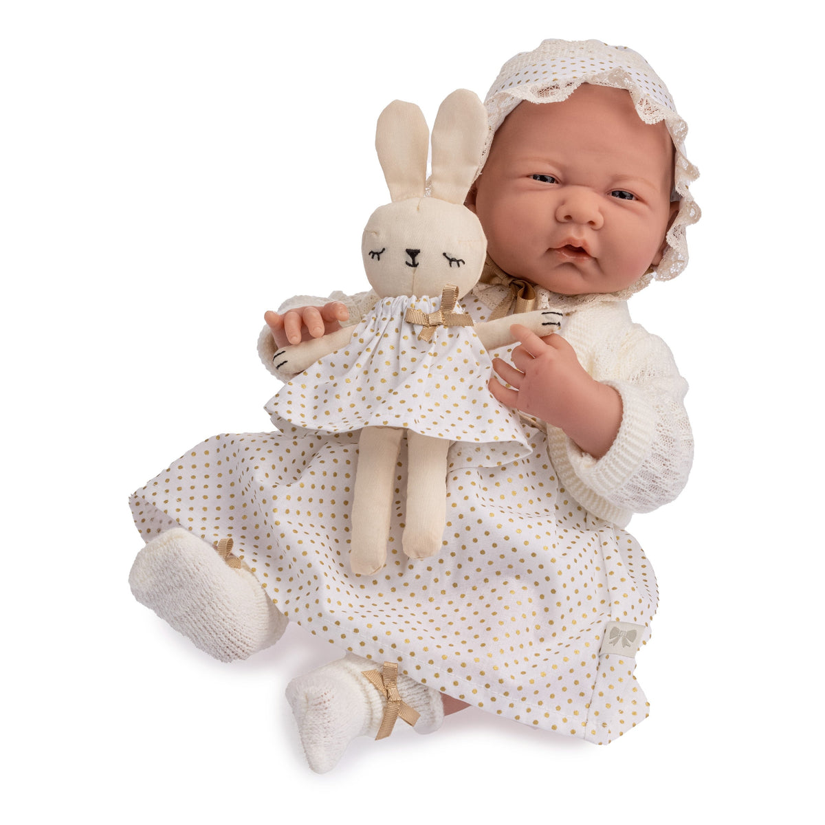 JC Toys La Newborn Muñeca Bebé Deluxe Royal Niña 15.5"