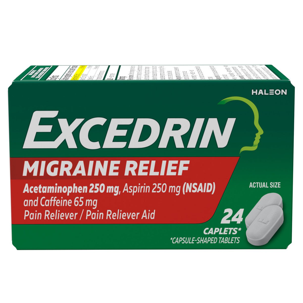 Excedrin Migraine, 24 cápsulas