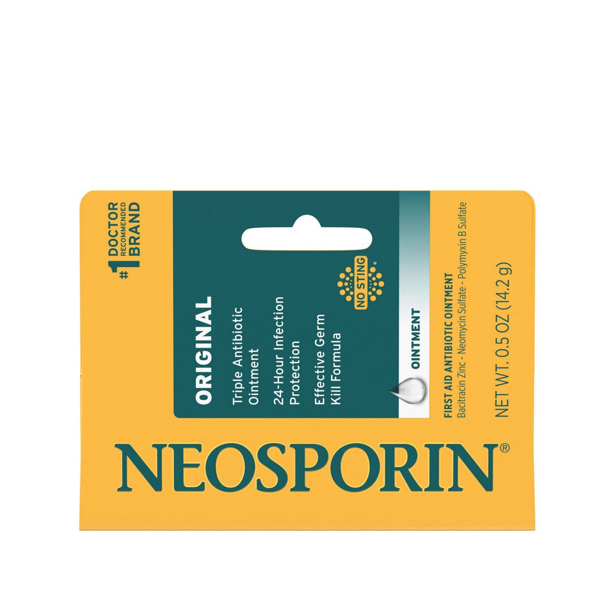 Neosporin ungüento original 0.5 oz