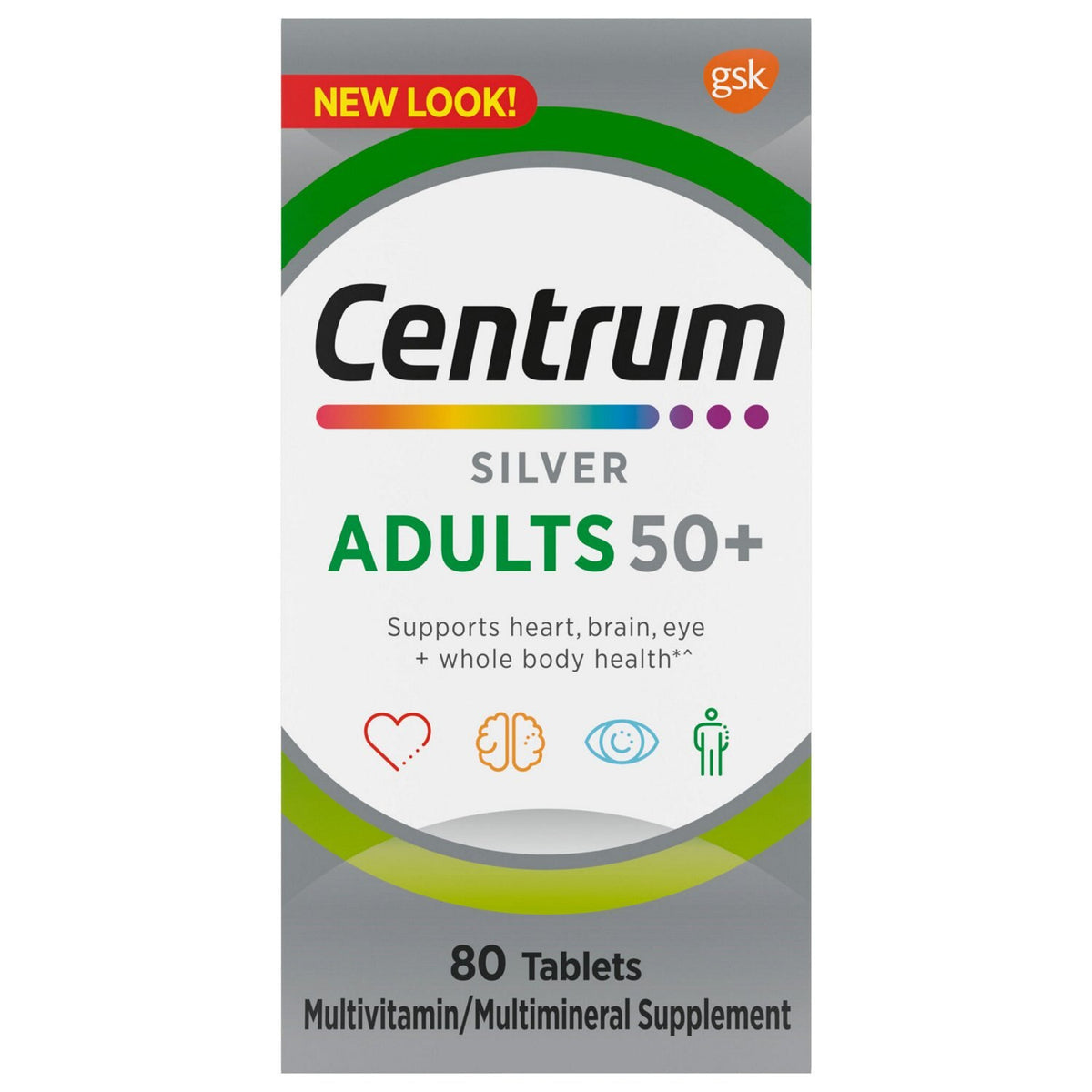 Centrum Silver Adultos 50+ multivitamínico