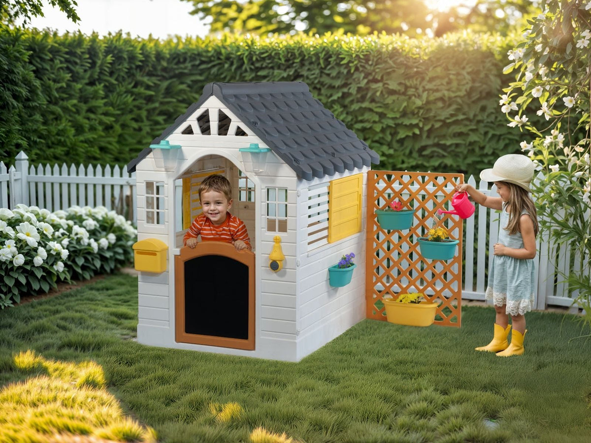 Dolu Casita de Jardín con Accesorios