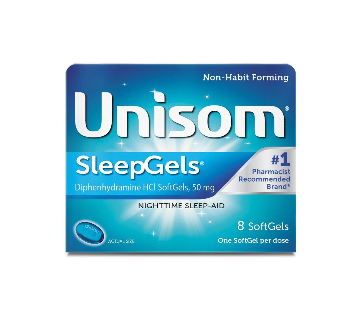 Unisom SleepGels, 8 cápsulas