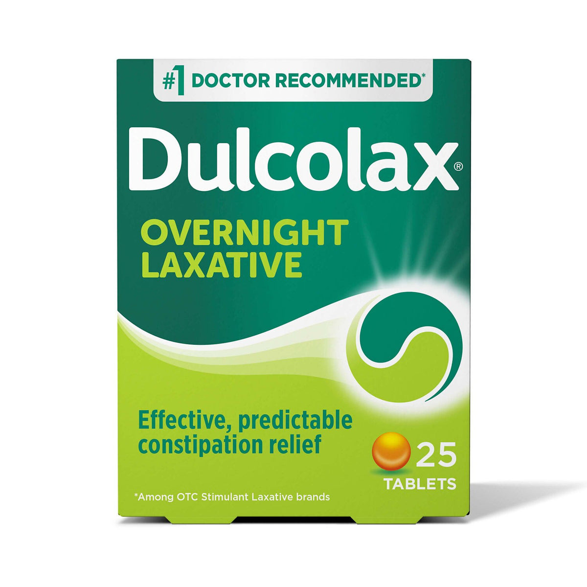 Dulcolax laxante 5 mg, 25 tabletas