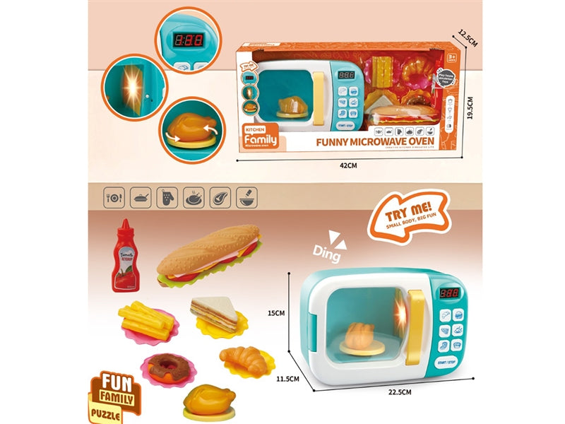 Funny Microwave Horno Microondas de Juguete
