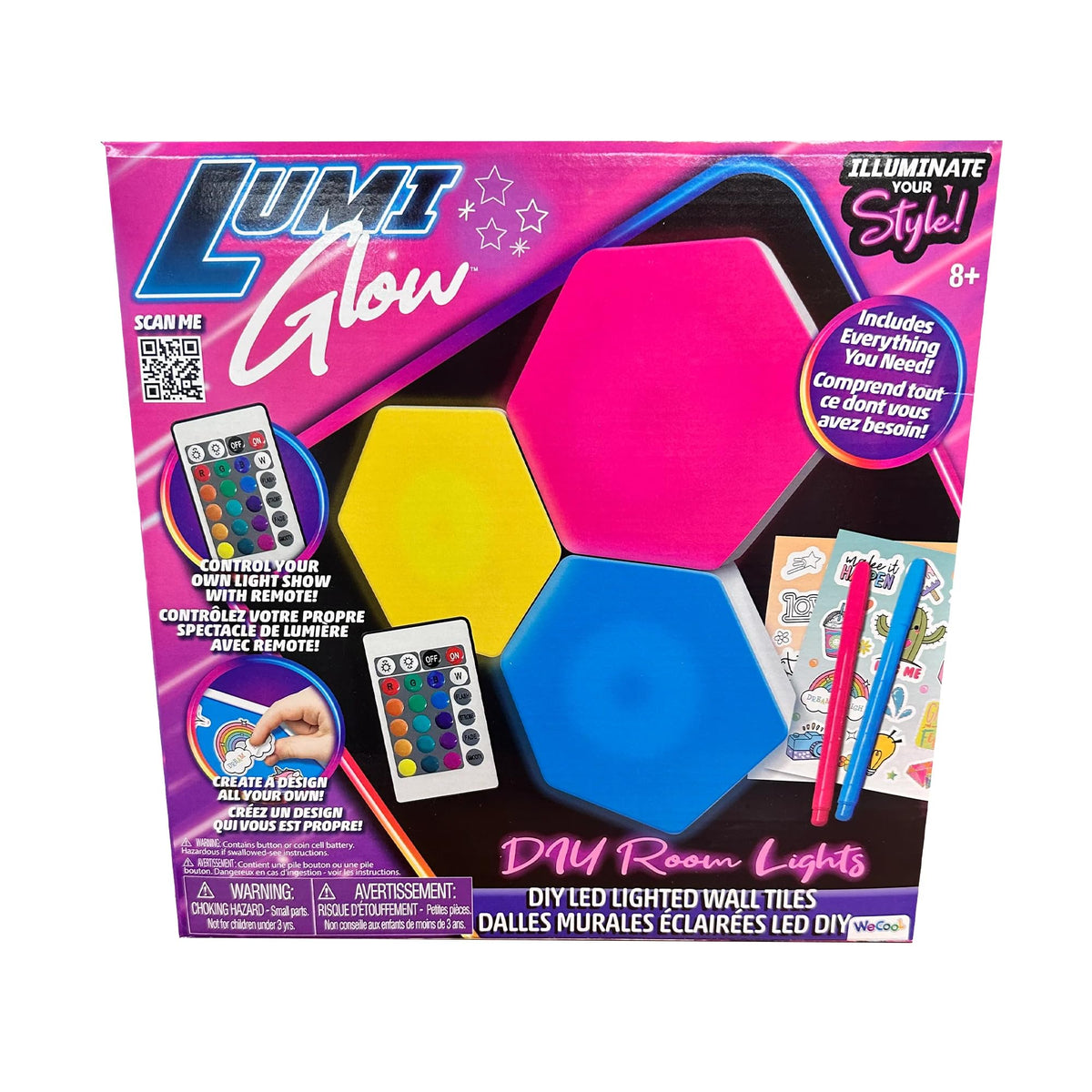 LumiGlow Azulejos LED de Pared DIY