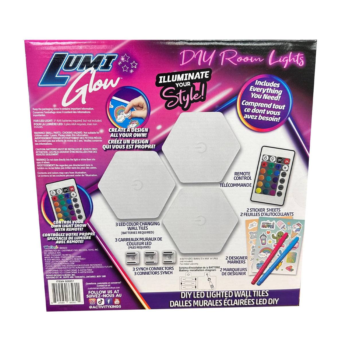 LumiGlow Azulejos LED de Pared DIY