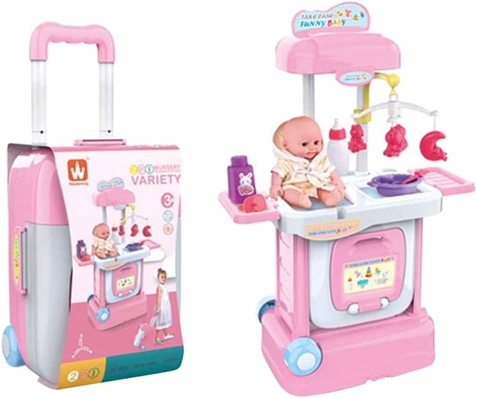 Maleta Nursery 2 en 1 para Muñecas