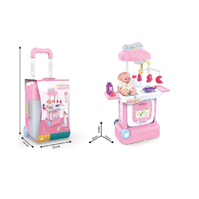 Maleta Nursery 2 en 1 para Muñecas
