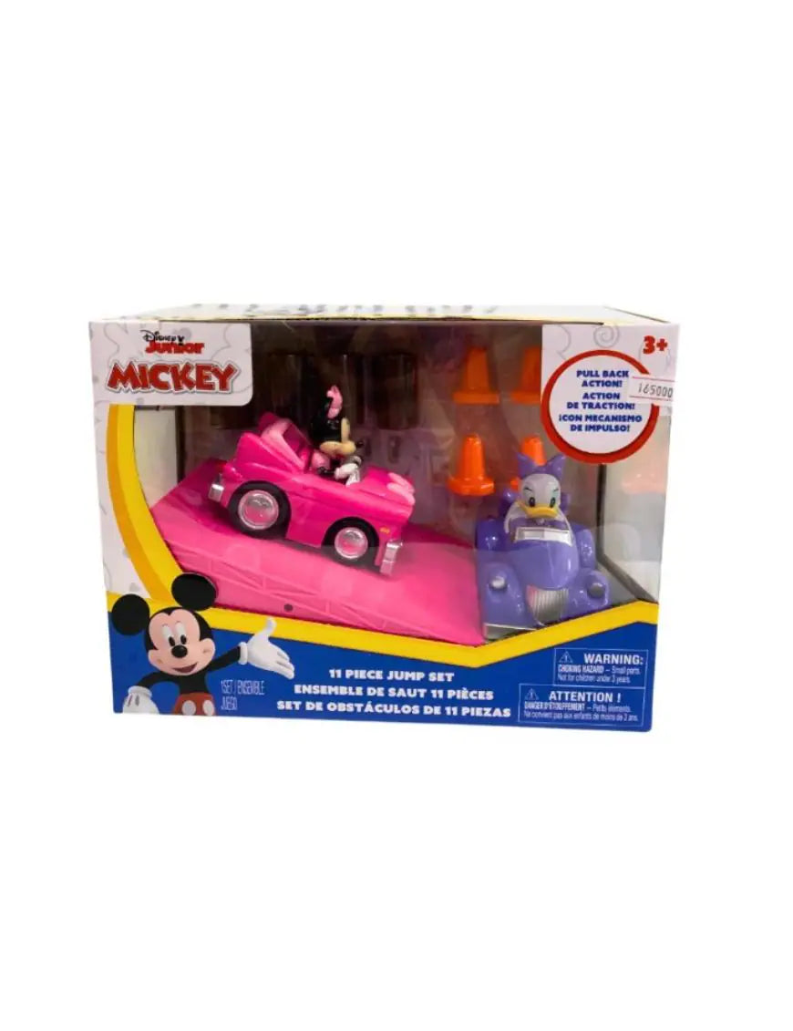 Disney Junior Mickey Set de Salto Pull Back 11 piezas