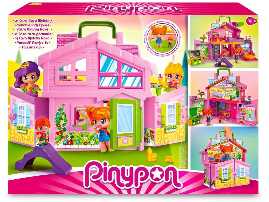 Pinypon Casa Rosa Maletín