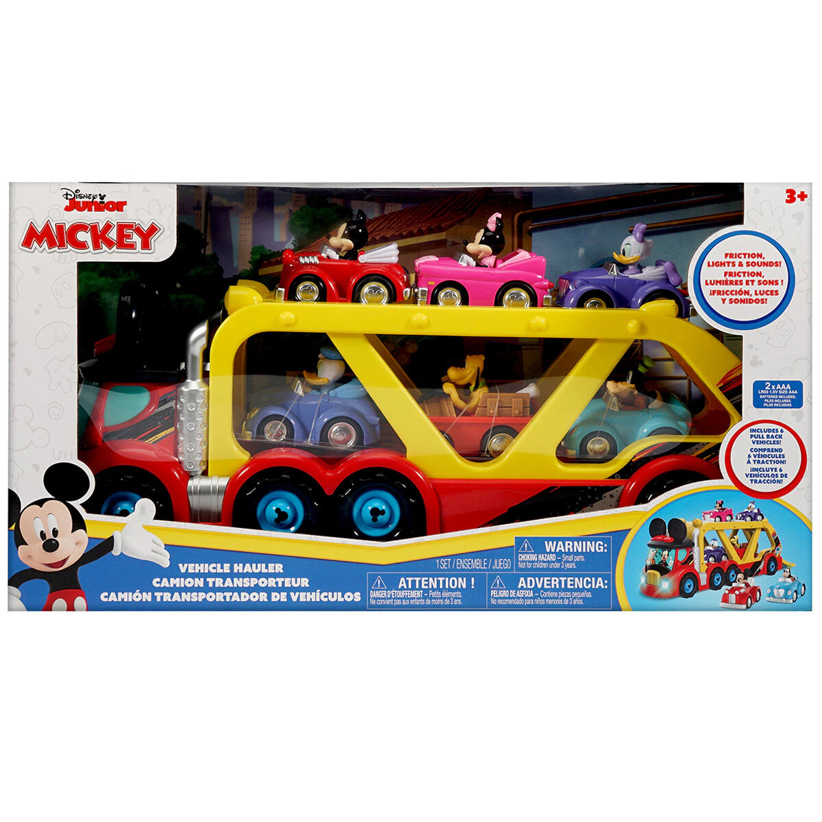 Disney Junior Mickey Camión Transportador Deluxe