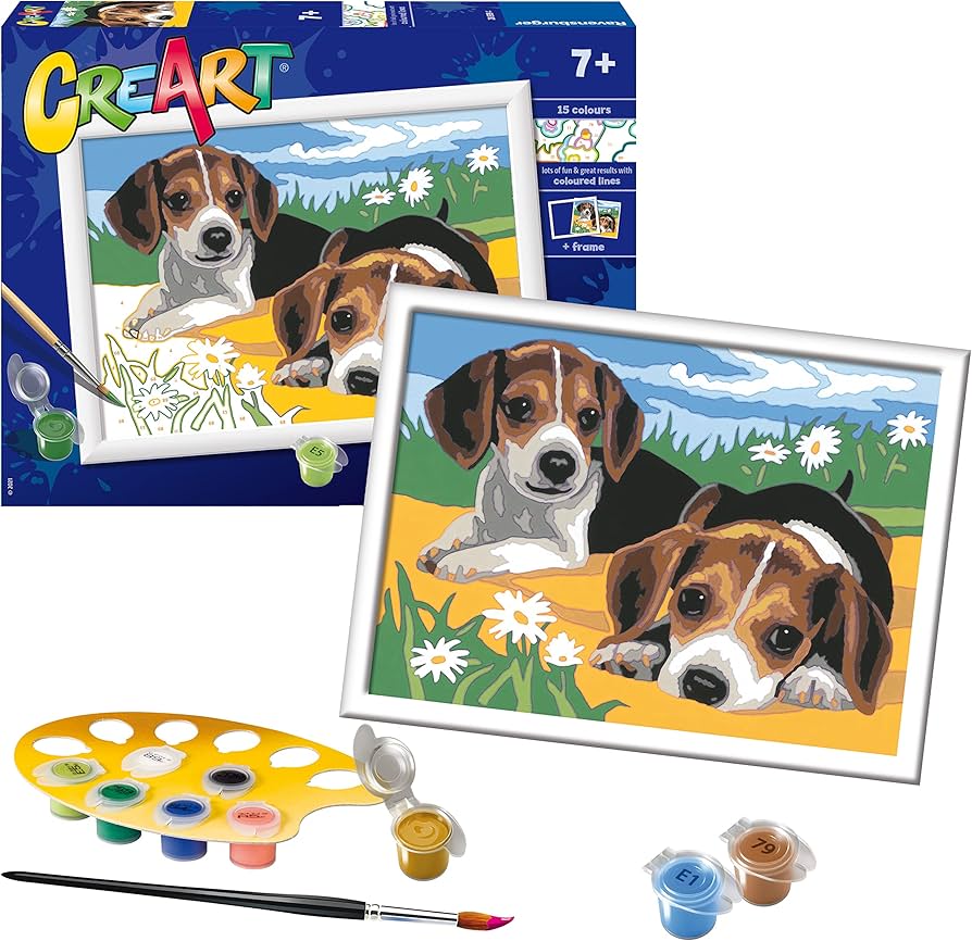 Ravensburger CreArt Kit Pintar por Números (Diseño B)