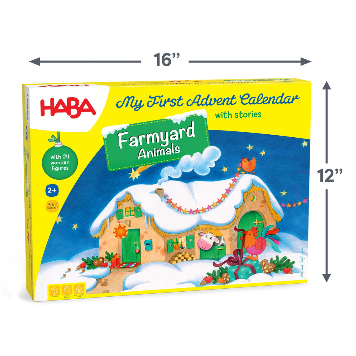HABA Mi Primer Calendario de Adviento Animales de Granja