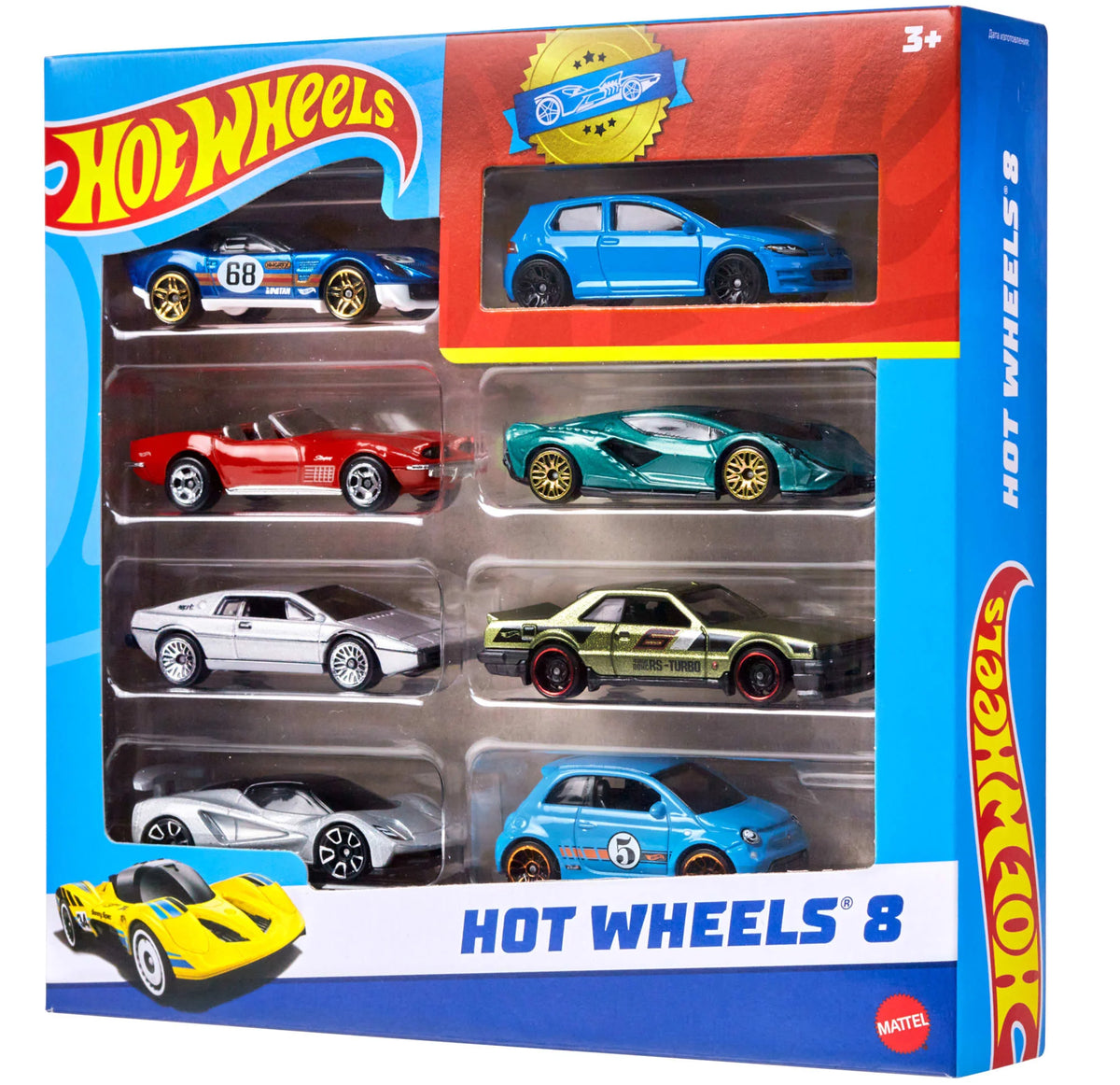 Hot Wheels Paquete de 8 Carros Básicos