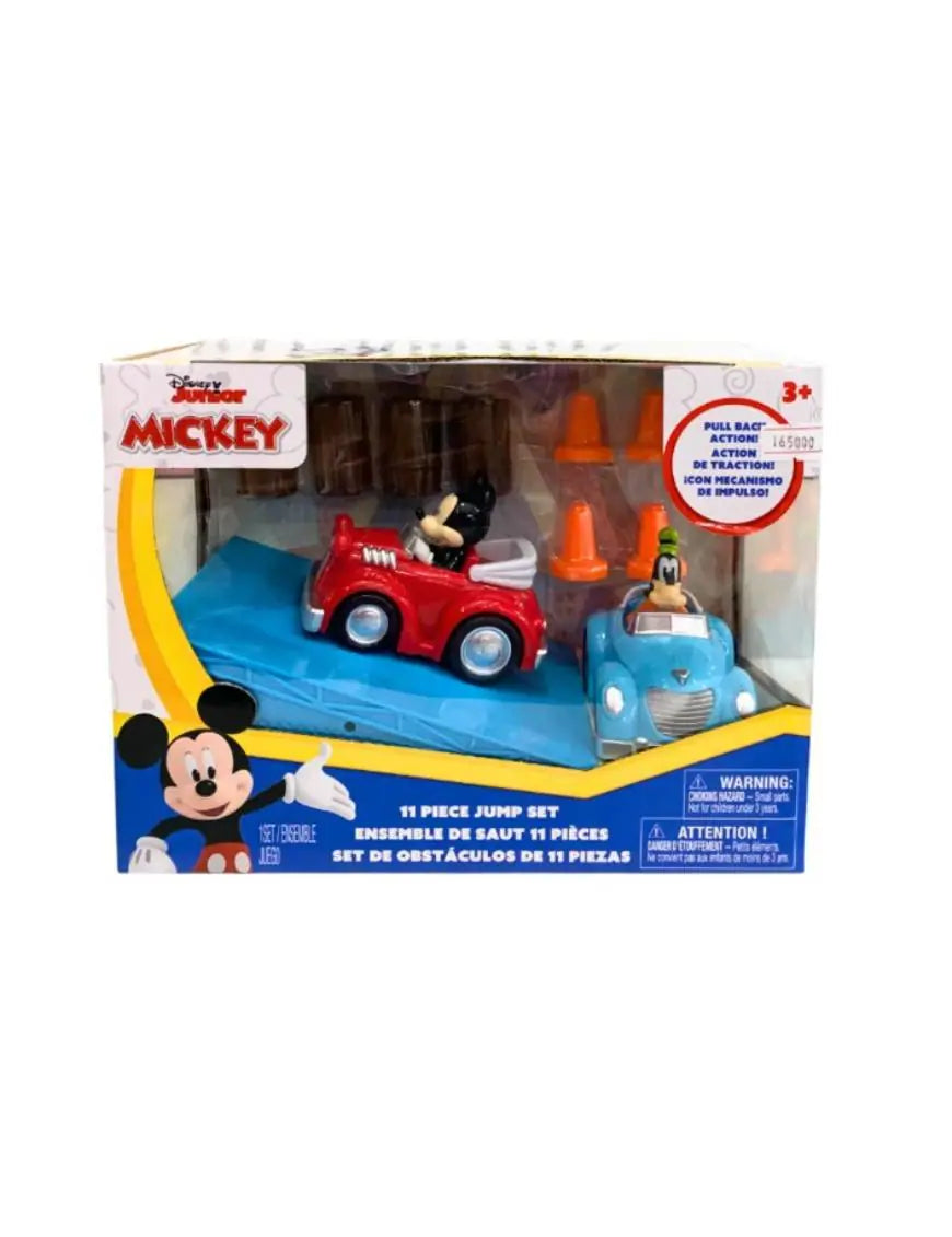 Disney Mickey Mouse Set de Acrobacias Pull Back 6 piezas