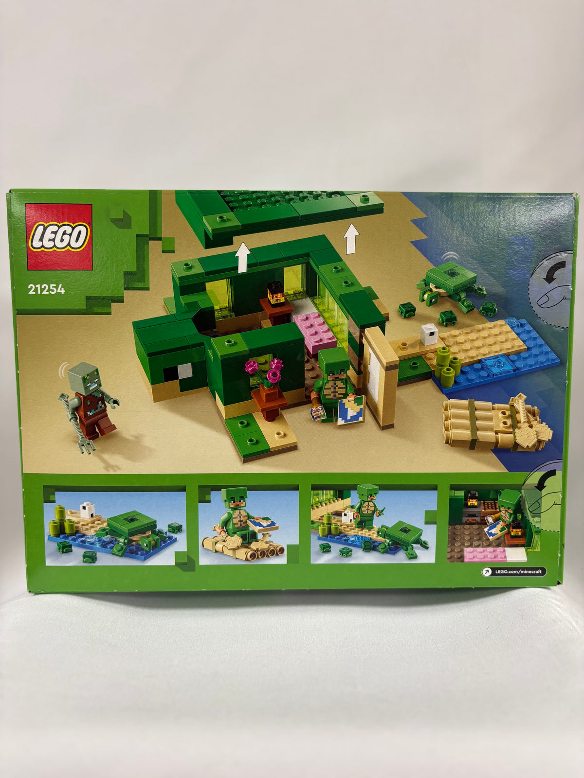 LEGO Minecraft La Casa Tortuga de la Playa