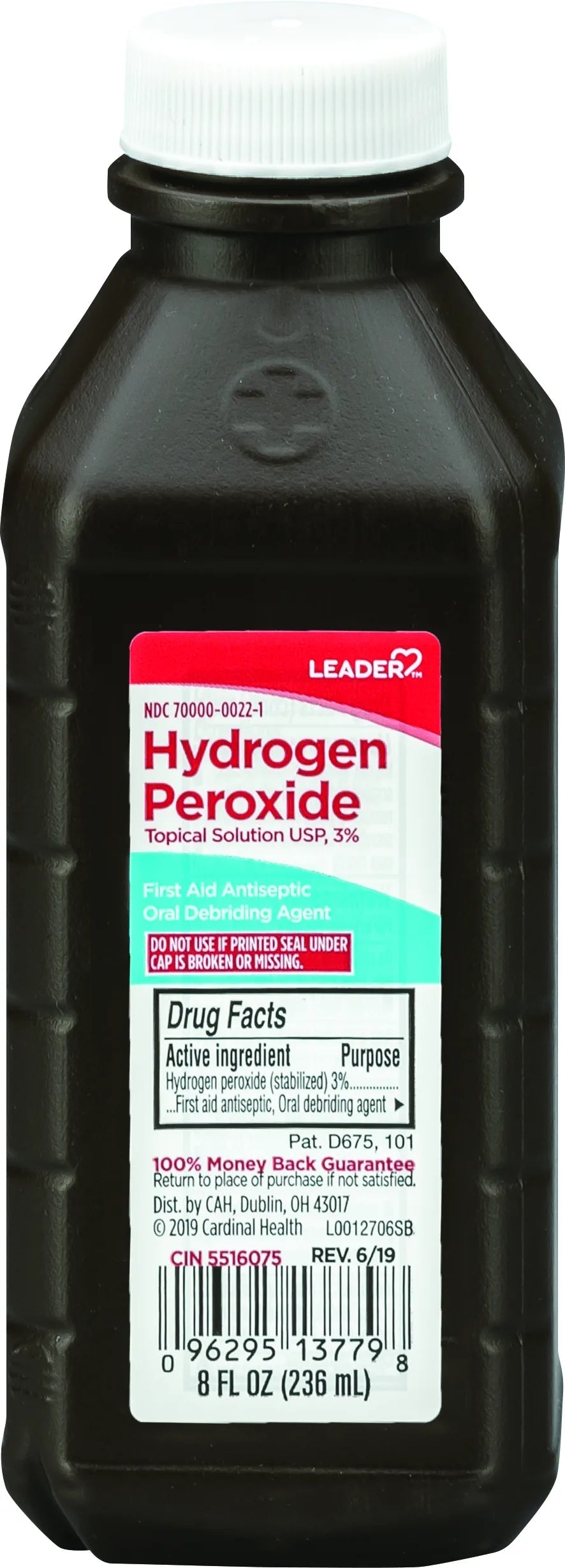 Peróxido de hidrógeno 8 oz