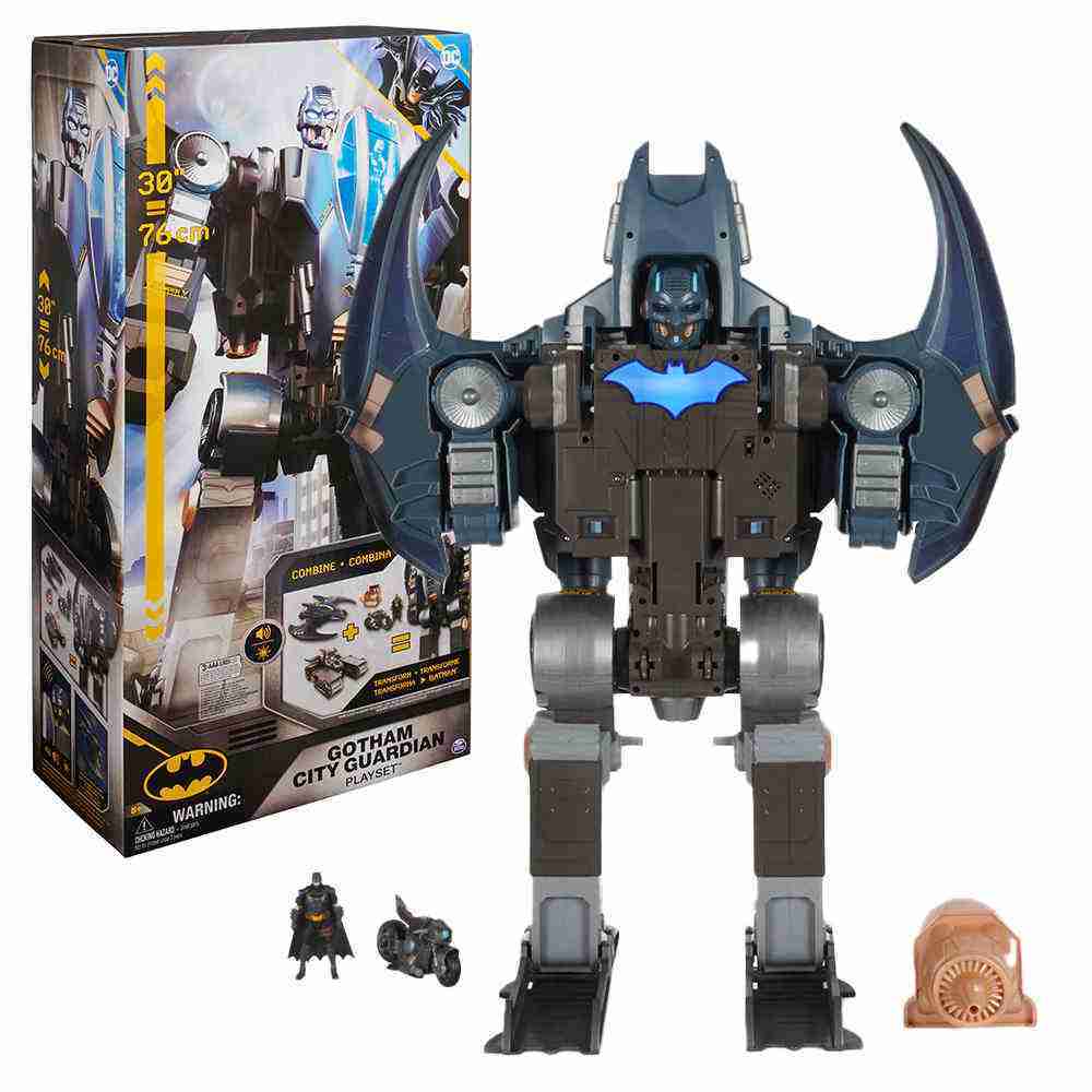 Batman Gotham City Guardian Set Transformable 4 en 1