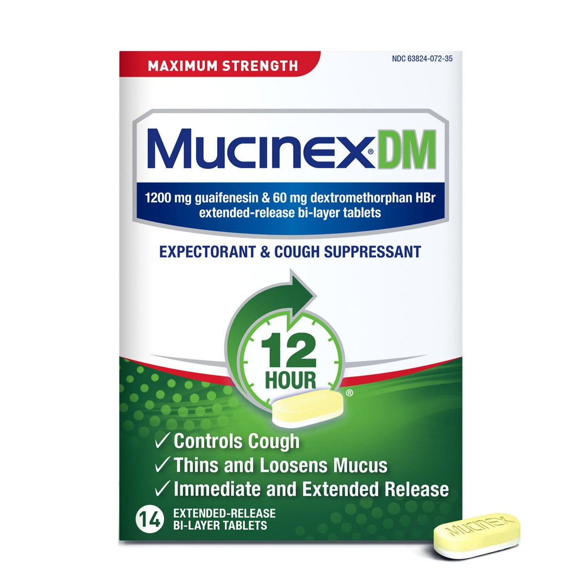 Mucinex DM 12 horas