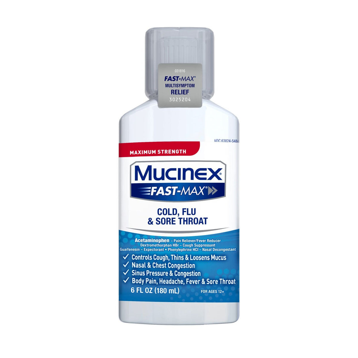 Mucinex Fast-Max Cold, Flu & Sore Throat