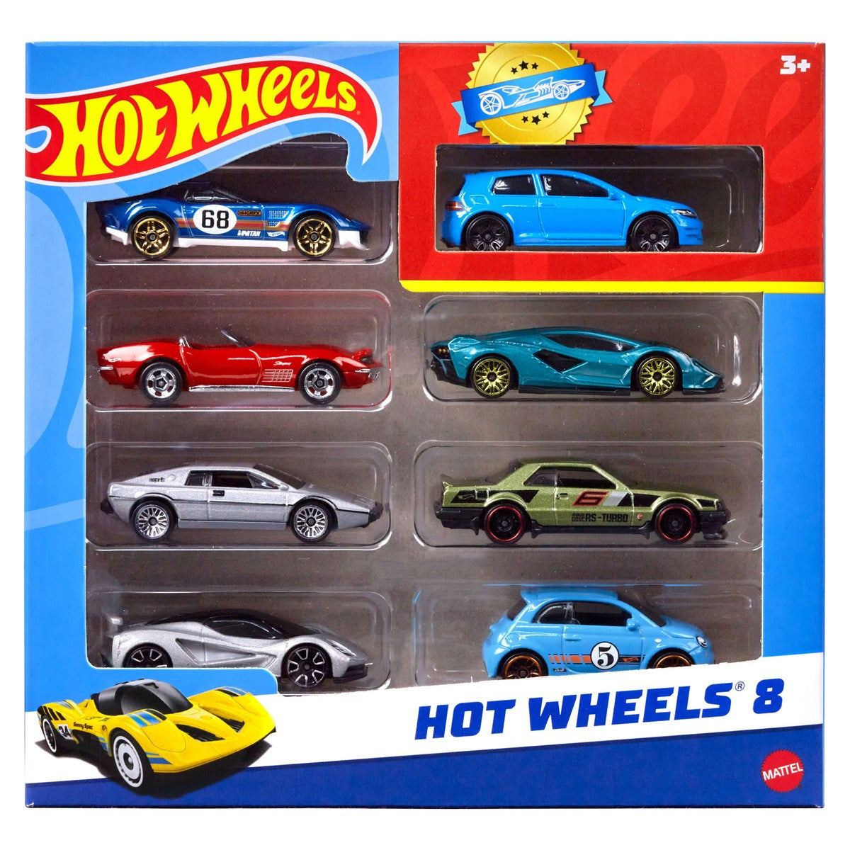 Hot Wheels set de 8 carros 1:64