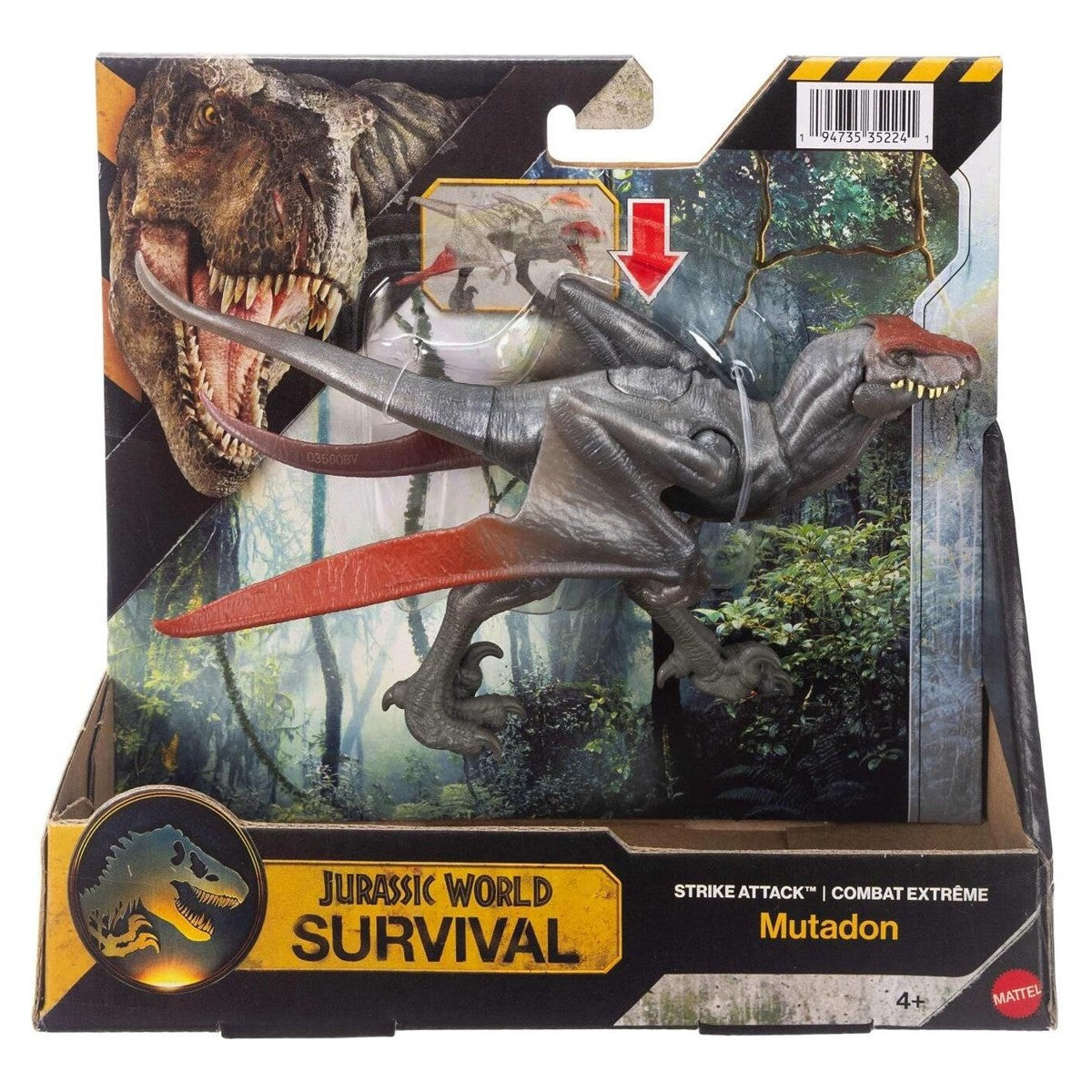Jurassic World Strike Attack Mutadon