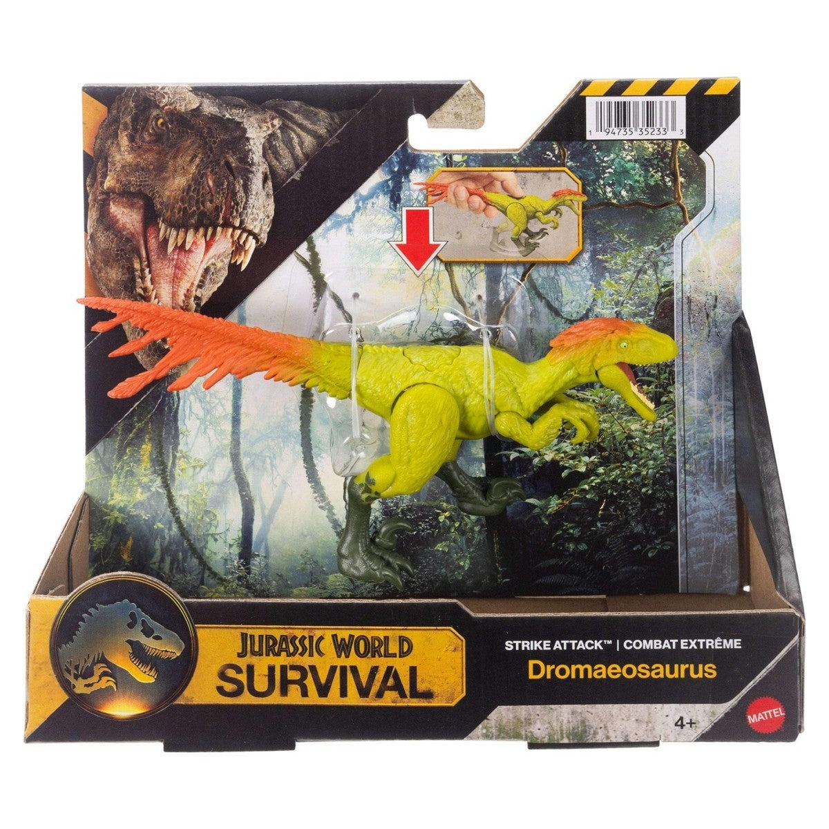 Jurassic World Strike Attack Dromaeosaurus
