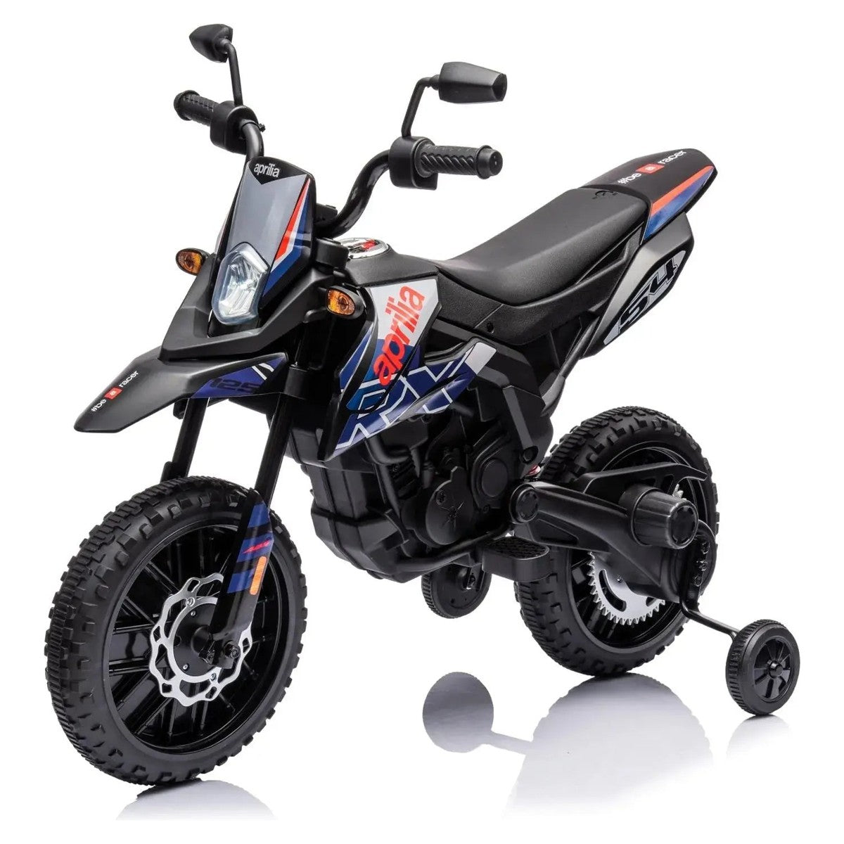 Motora eléctrica Aprilia 12V negra
