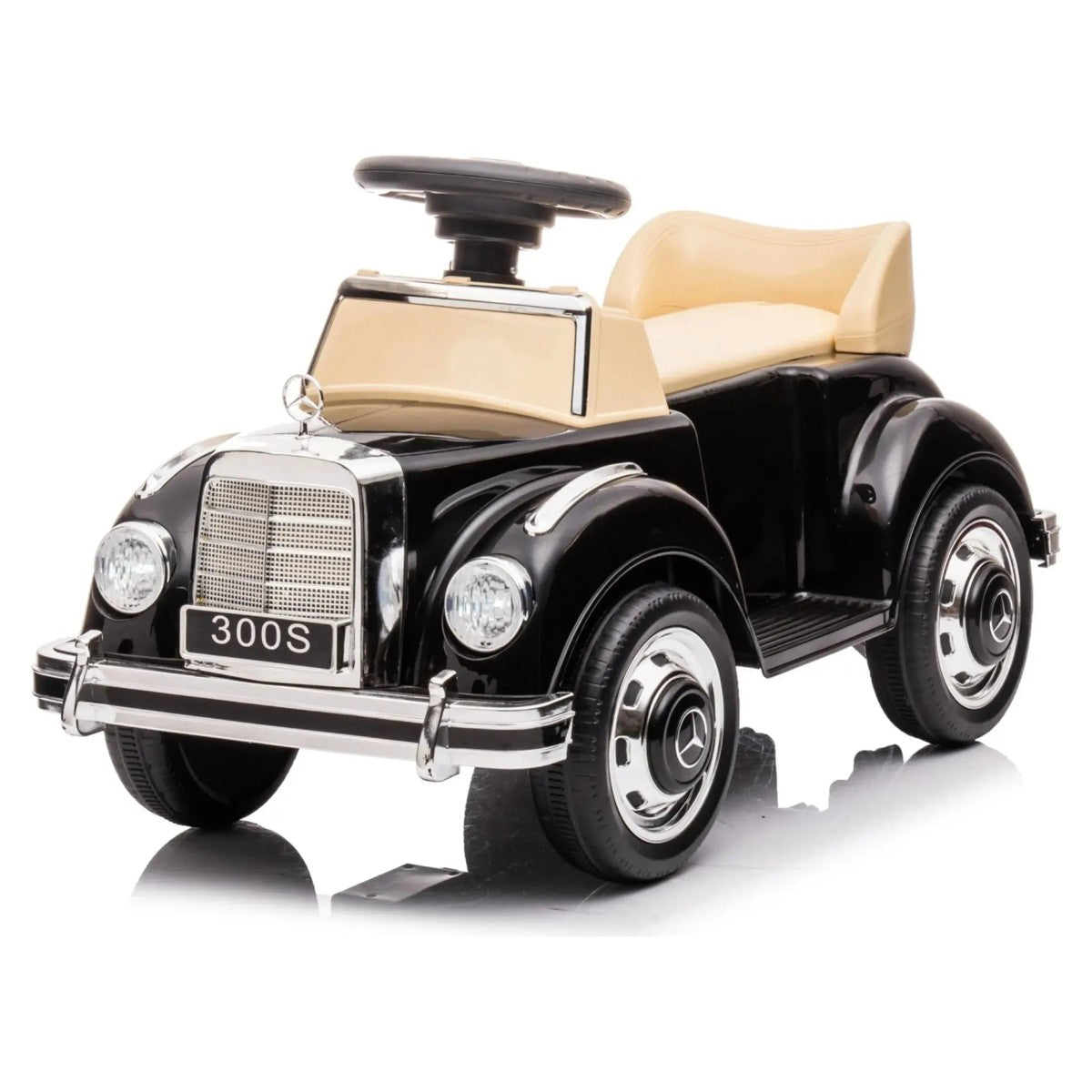 Carrito eléctrico Mercedes-Benz 300S 6V negro