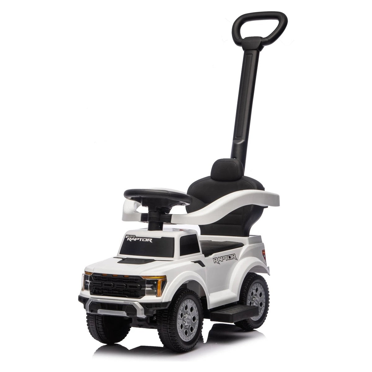 Ford Raptor 3 en 1 montable empujable blanco
