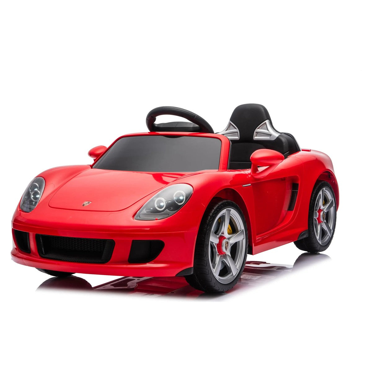 Carro eléctrico Porsche Carrera GT 12V rojo con control remoto