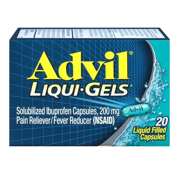 Advil Liqui-Gels 200 mg, 20 cápsulas