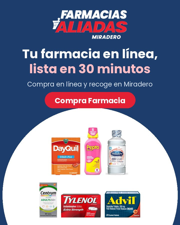 Farmacias Aliadas Miradero - Tu farmacia en línea, lista en 30 minutos
