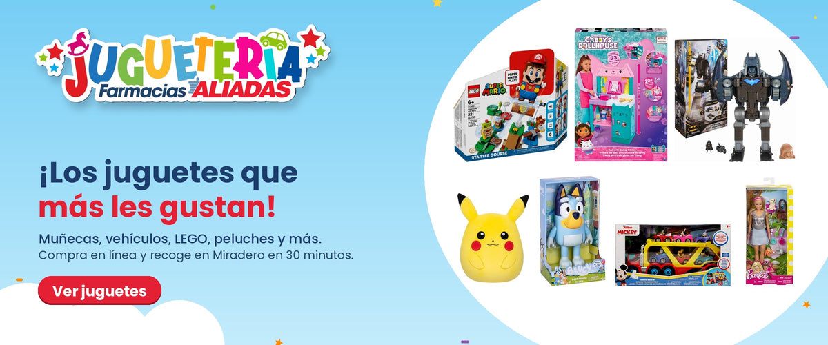 Juguetería Farmacias Aliadas - Los juguetes que más les gustan